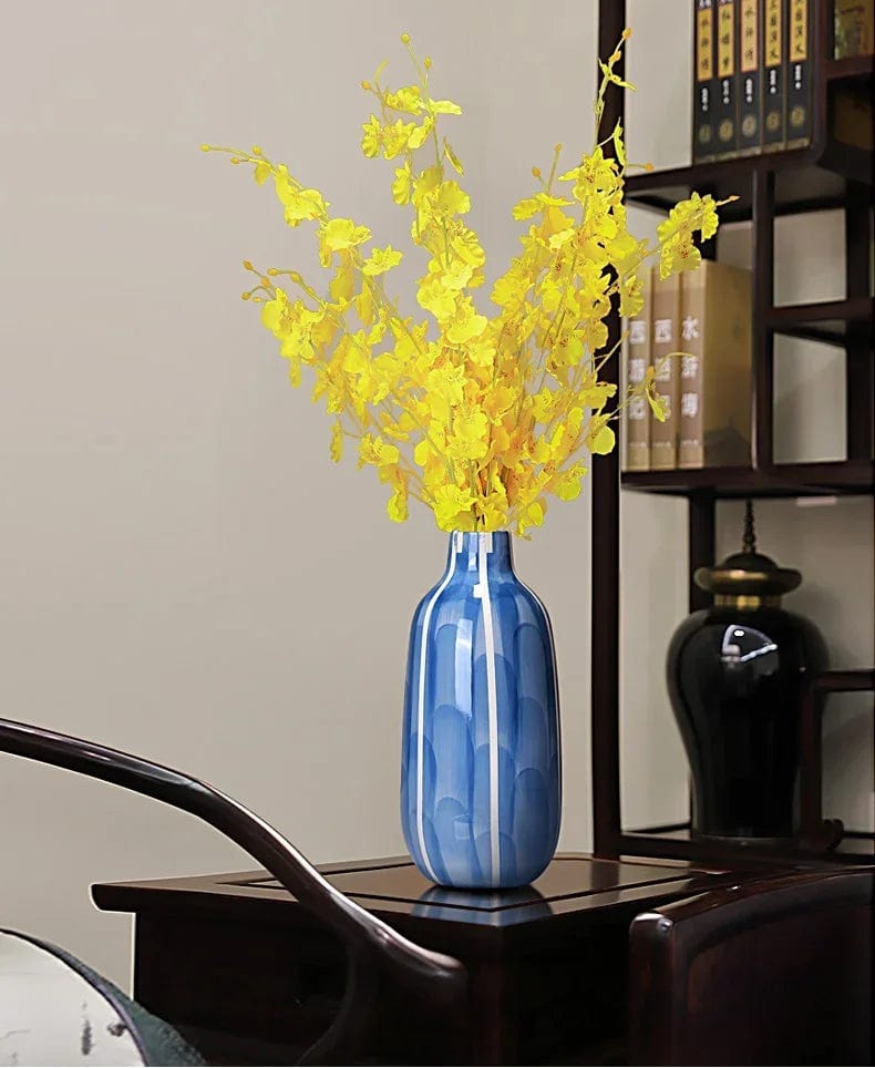 Serenity Flow Ceramic Flower Vase - Premium Ceramic vases - Shop now at San Rocco Italia