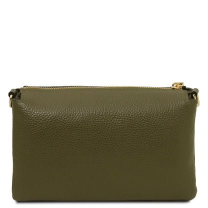 Leather handbags Sia - Soft Italian leather clutch | TL142479 San Rocco Italia