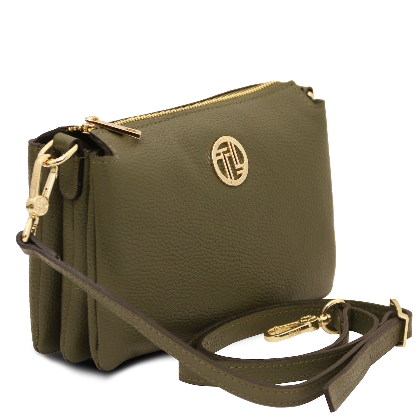 Leather handbags Sia - Soft Italian leather clutch | TL142479 San Rocco Italia