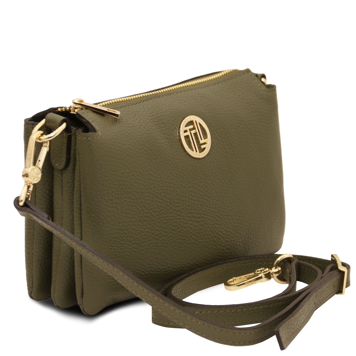 Leather handbags Sia - Soft Italian leather clutch | TL142479 San Rocco Italia