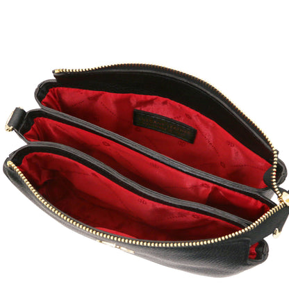 Leather handbags Sia - Soft Italian leather clutch | TL142479 San Rocco Italia