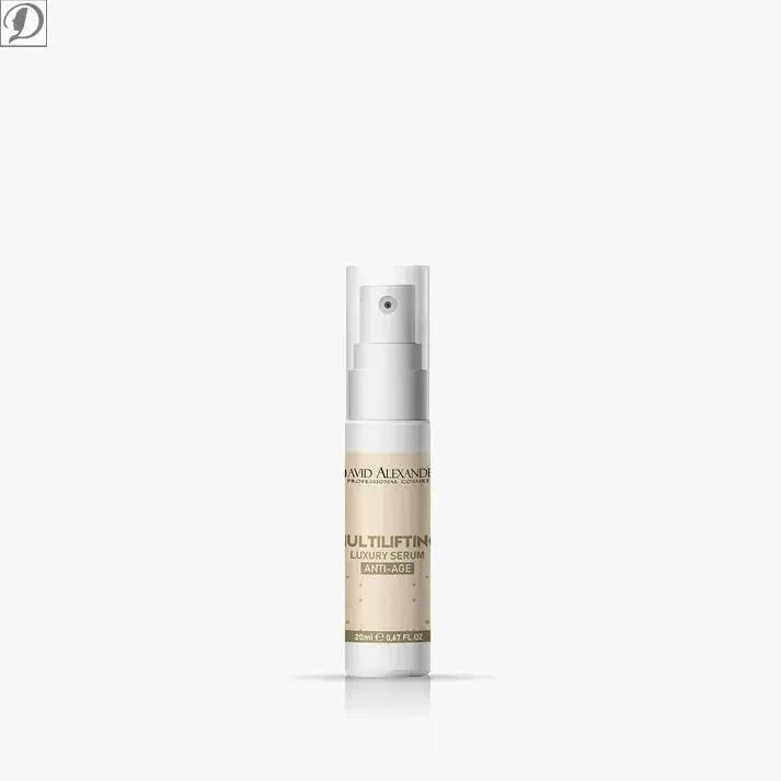 David Alexander Multilifting Luxury Serum Anti-Age bottle with pump dispenser