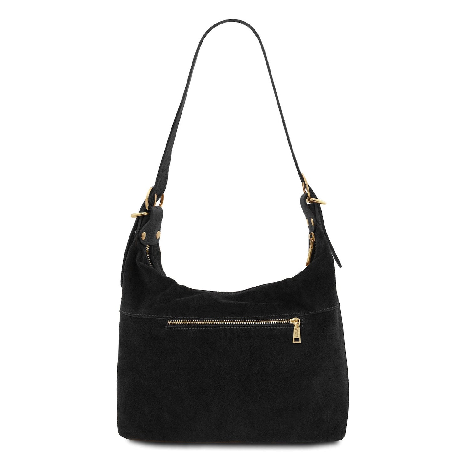 Leather handbags Sierra - Suede Hobo Bag | TL142419 San Rocco Italia