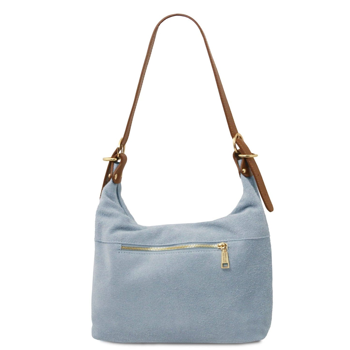 Leather handbags Sierra - Suede Hobo Bag | TL142419 San Rocco Italia
