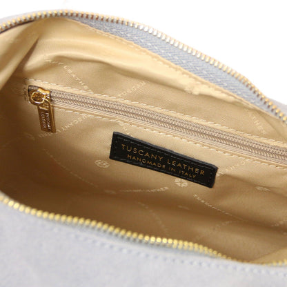 Leather handbags Sierra - Suede Hobo Bag | TL142419 San Rocco Italia