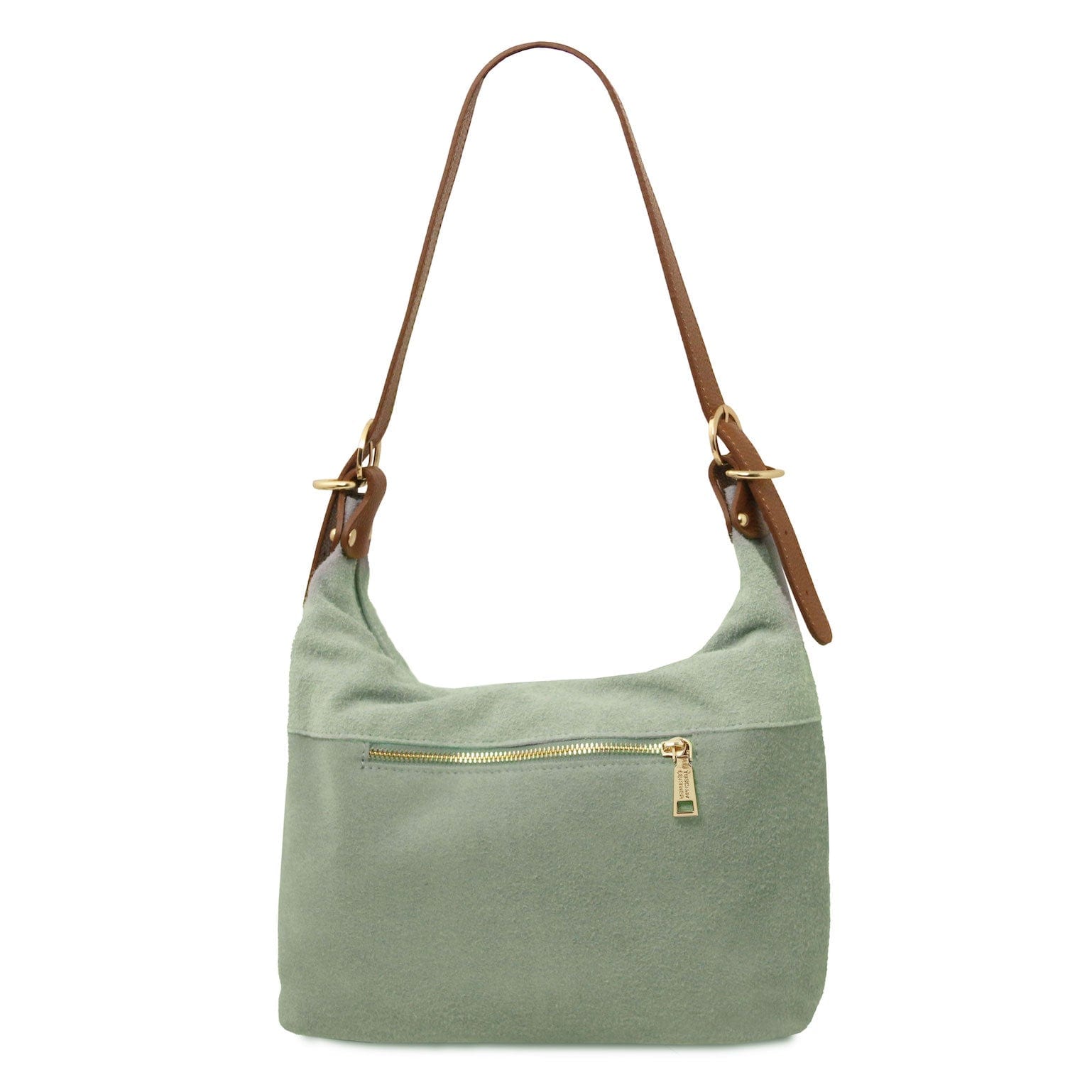 Leather handbags Sierra - Suede Hobo Bag | TL142419 San Rocco Italia