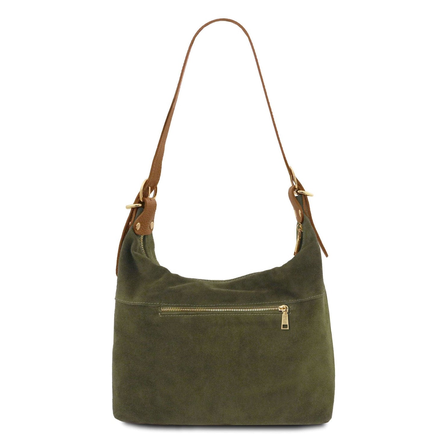 Leather handbags Sierra - Suede Hobo Bag | TL142419 San Rocco Italia
