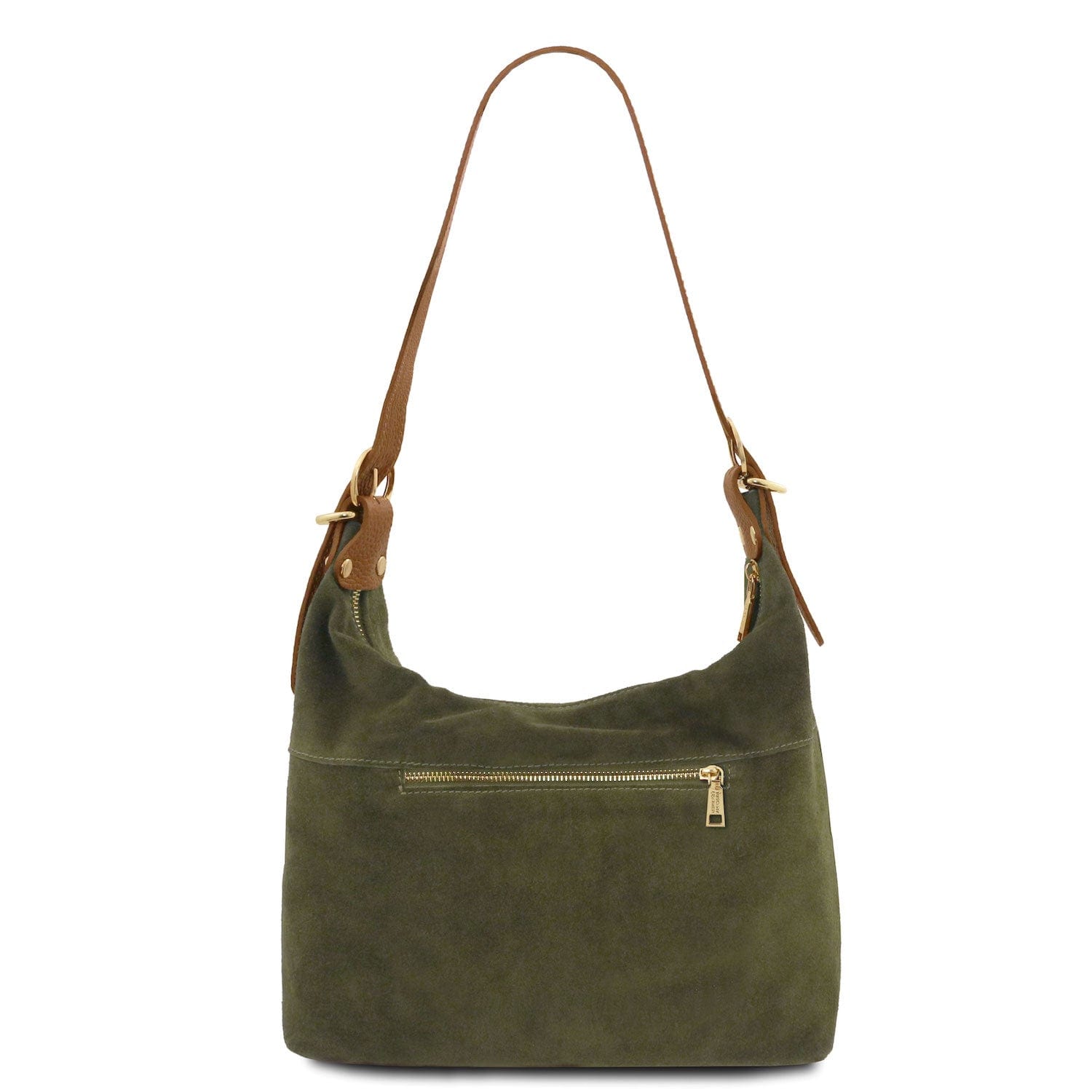 Leather handbags Sierra - Suede Hobo Bag | TL142419 San Rocco Italia