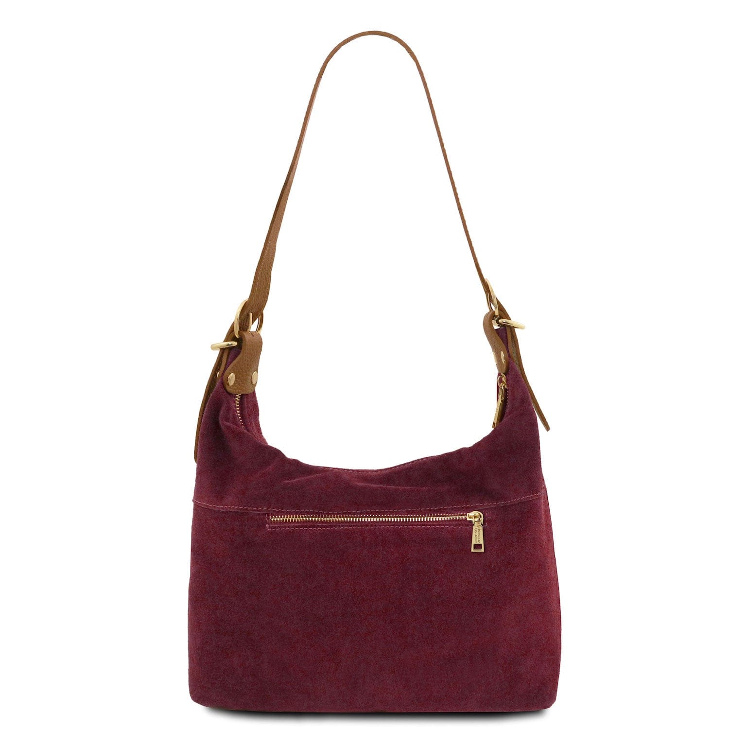 Leather handbags Sierra - Suede Hobo Bag | TL142419 San Rocco Italia