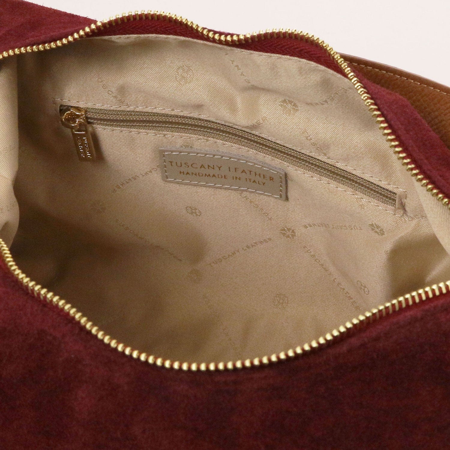 Leather handbags Sierra - Suede Hobo Bag | TL142419 San Rocco Italia