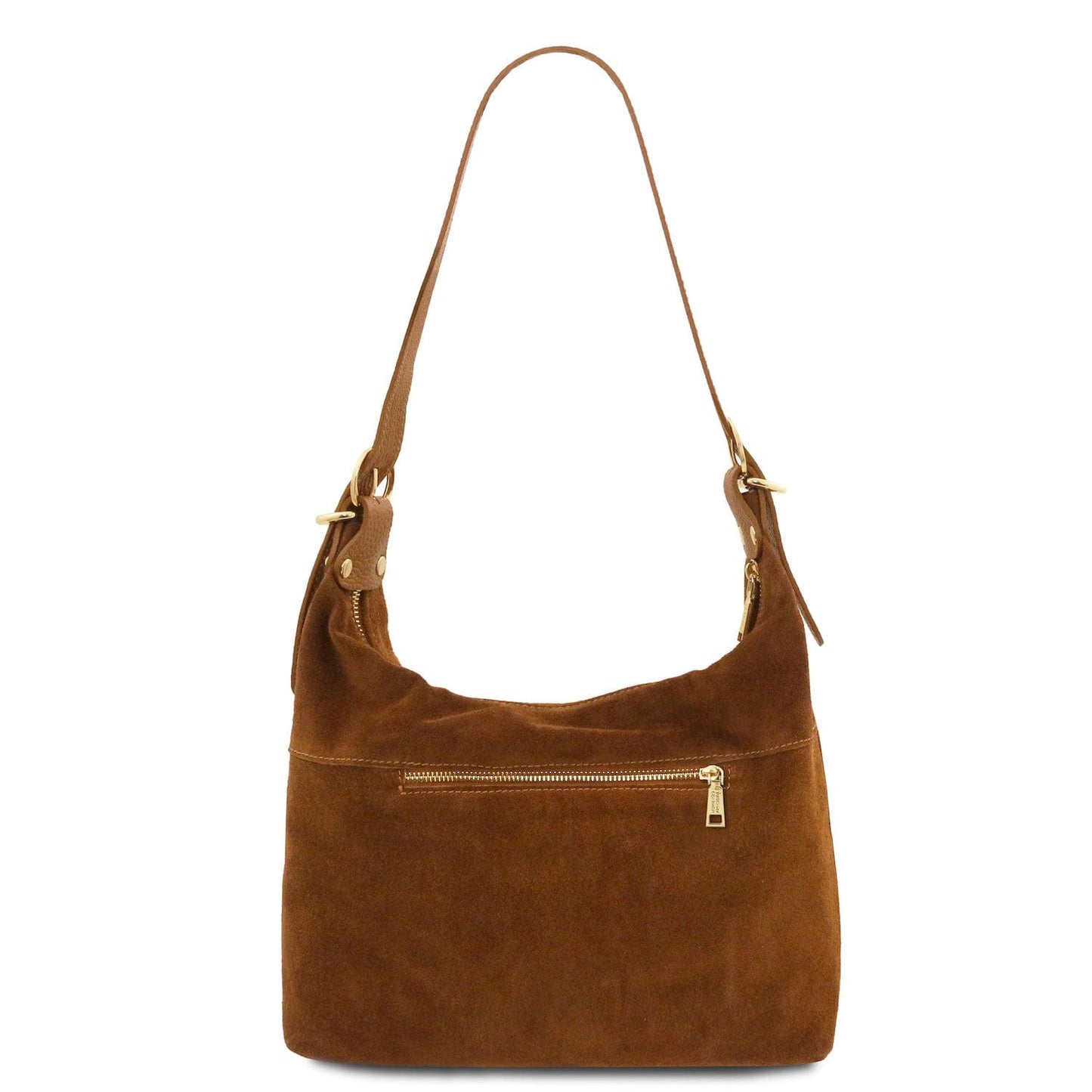 Leather handbags Sierra - Suede Hobo Bag | TL142419 San Rocco Italia