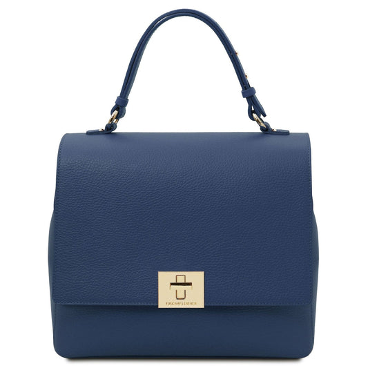 Silene - Leather 3-in-1 convertible backpack / shoulder bag / handbag | TL142152 - Premium Leather handbags - Shop now at San Rocco Italia