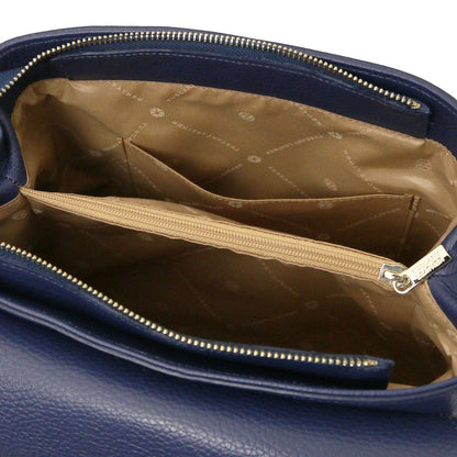 Silene - Leather 3-in-1 convertible backpack / shoulder bag / handbag | TL142152 - Premium Leather handbags - Shop now at San Rocco Italia