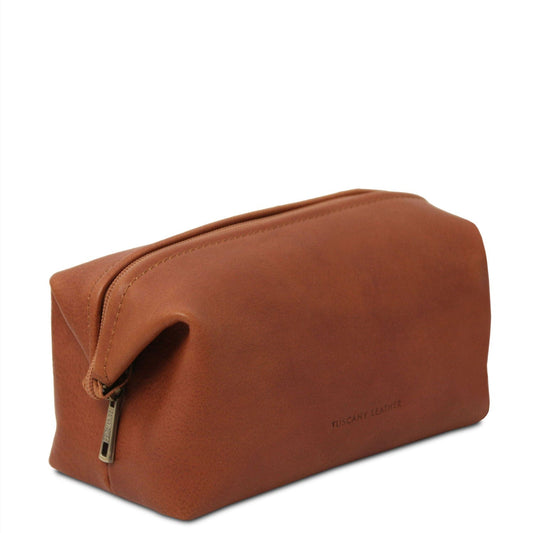 Travel leather accessories Smarty - Leather toiletry bag - Small size | TL141220 San Rocco Italia