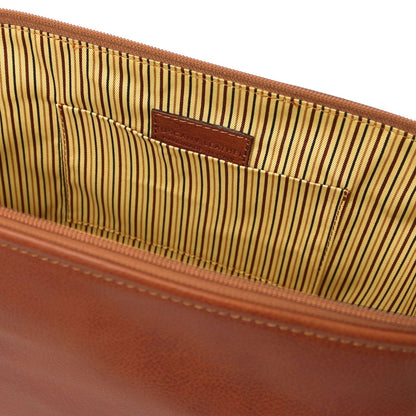 Smarty - Leather toiletry bag - Large size | TL141219 - Premium Travel leather accessories - Shop now at San Rocco Italia