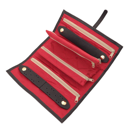 Soft leather jewellery case | TL142193 - Premium Leather accessories for women - Shop now at San Rocco Italia