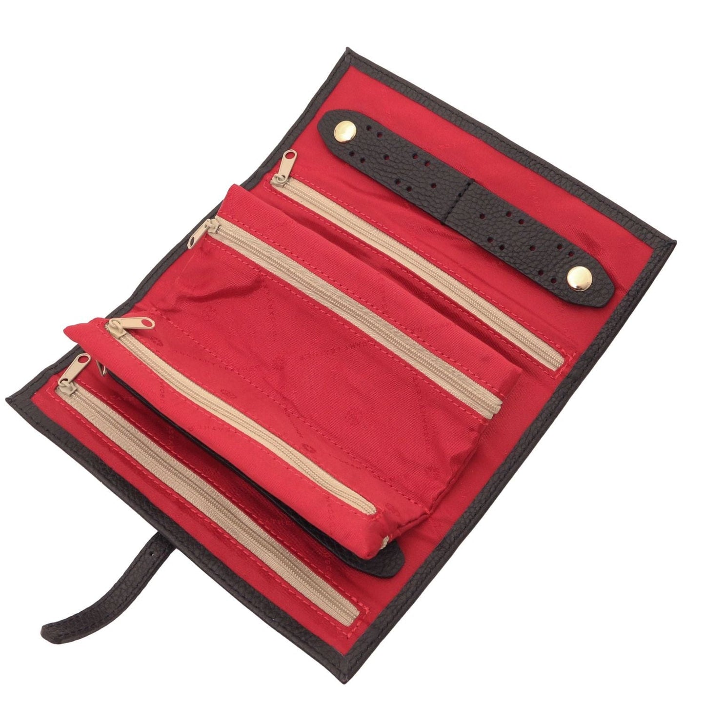 Soft leather jewellery case | TL142193 - Premium Leather accessories for women - Shop now at San Rocco Italia