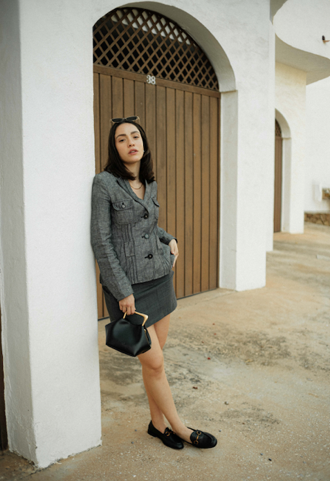 Handbag & Wallet Accessories Sora - Metallic Handbag/Shoulder Bag Black San Rocco Italia