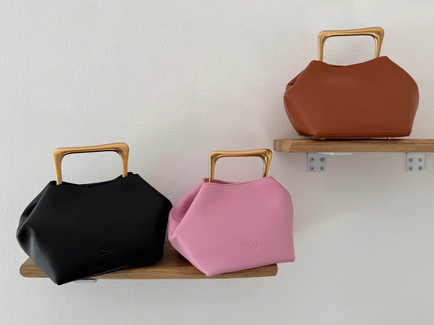 Handbag & Wallet Accessories Sora - Metallic Handbag/Shoulder Bag Pink San Rocco Italia