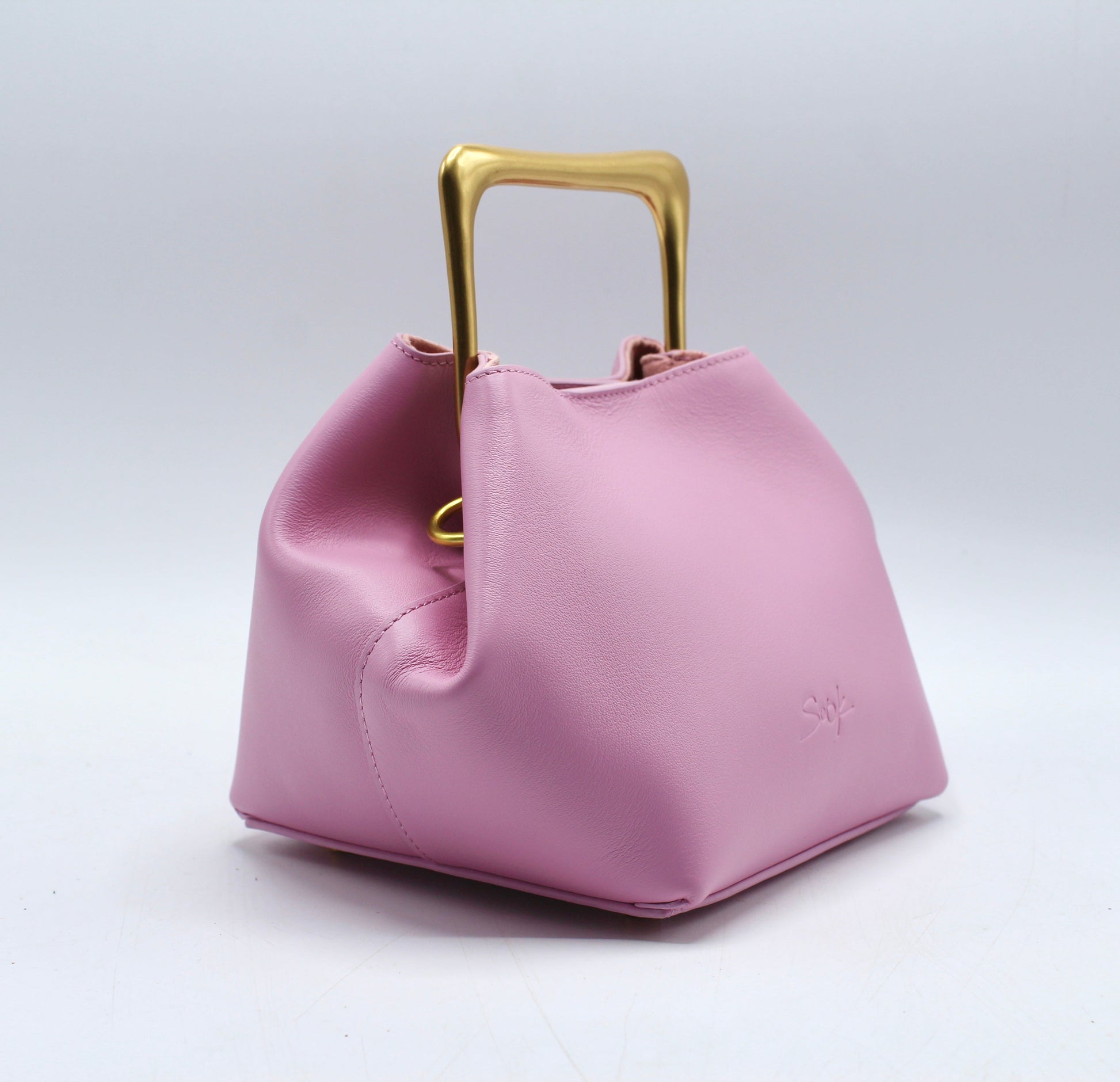 Handbag & Wallet Accessories Sora - Metallic Handbag/Shoulder Bag Pink San Rocco Italia