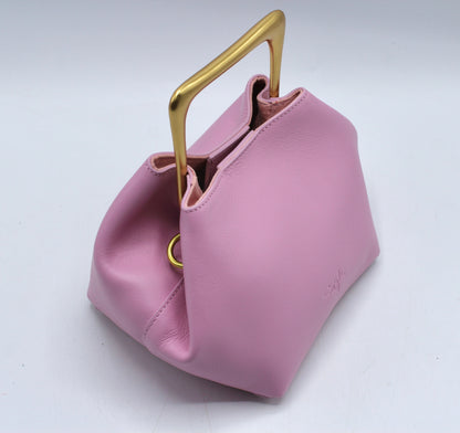 Handbag & Wallet Accessories Sora - Metallic Handbag/Shoulder Bag Pink San Rocco Italia