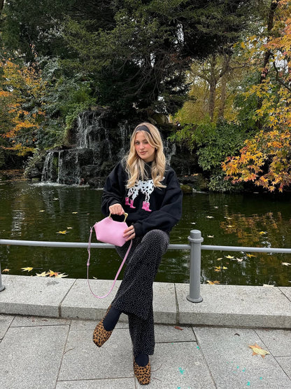 Handbag & Wallet Accessories Sora - Metallic Handbag/Shoulder Bag Pink San Rocco Italia