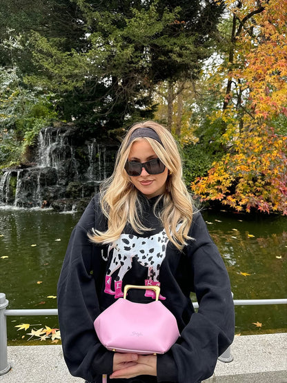 Handbag & Wallet Accessories Sora - Metallic Handbag/Shoulder Bag Pink San Rocco Italia