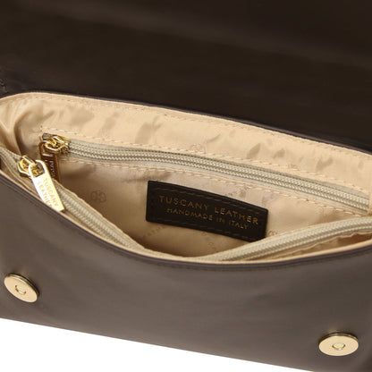 Leather shoulder bags Tarte - Woven leather shoulder bag  | TL142518 San Rocco Italia