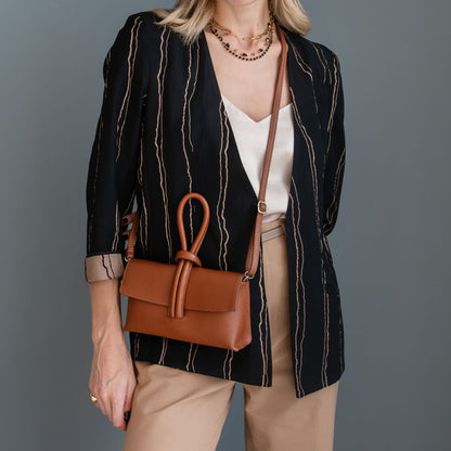 TL Bag – Leder-Clutch mit Umschlag