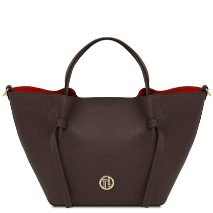 Legame - Italian leather shopping bag - Large size | TL142481