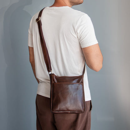 Jason - Men's Leather Crossbody Bag | TL141300