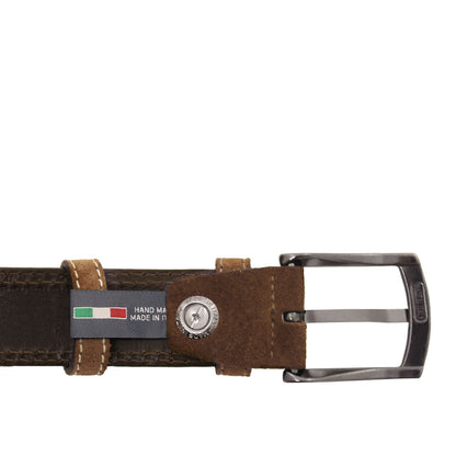 Casual suede leather belt 35mm | TL142537