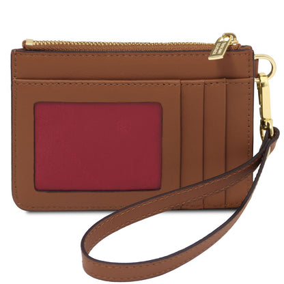 Leather card holder with handle  | TL142544