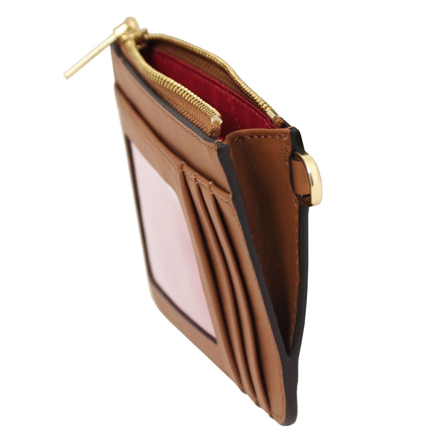 Leather card holder with handle  | TL142544