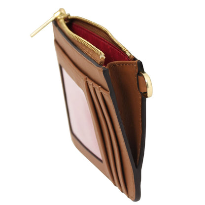 Leather card holder with handle  | TL142544