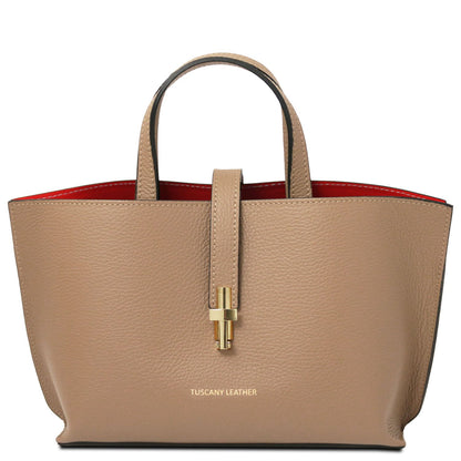 Agatha - Women's leather tote purse