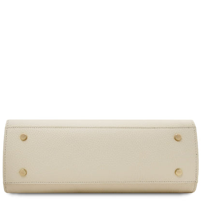 Maisy - Leather top handle bag - Medium size | TL142455