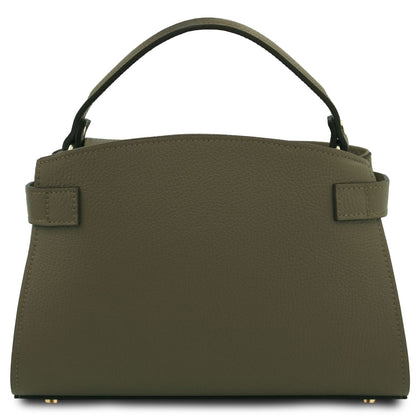 Maisy - Leather top handle bag - Medium size | TL142455