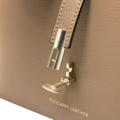 Agatha - Women's leather tote purse