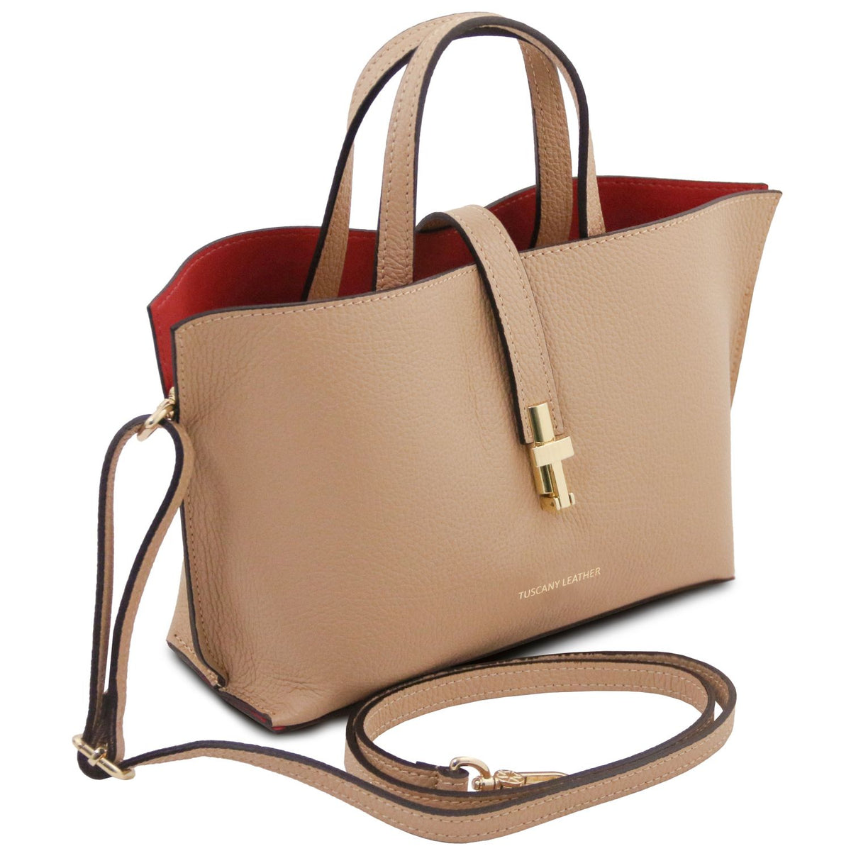 Agatha - Women's leather tote purse