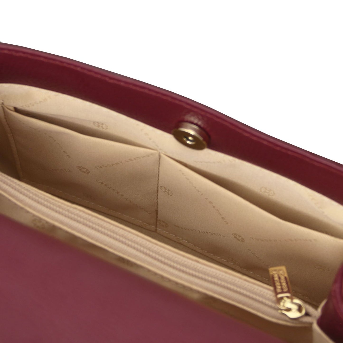 Maisy - Leather top handle bag - Medium size | TL142455