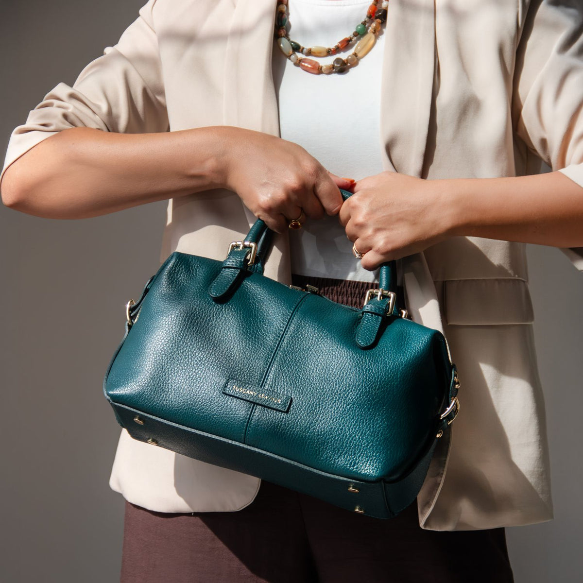 Ribelle – Borsa duffle in morbida pelle