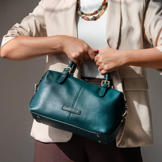 Ribelle - Soft leather duffle bag