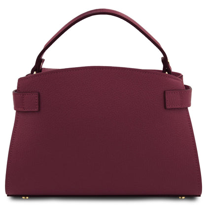 Maisy - Leather top handle bag - Medium size | TL142455