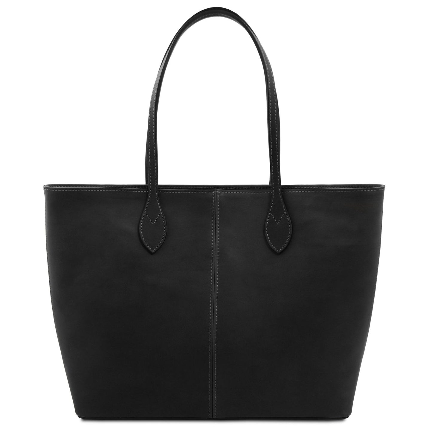 Essenza - Long handle leather tote bag | TL142612