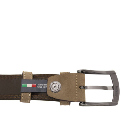 Casual suede leather belt 35mm | TL142537