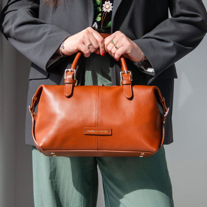 Ribelle - Soft leather duffle bag
