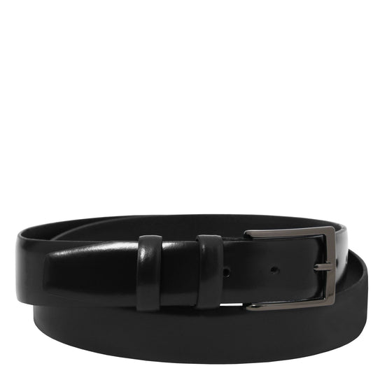 Elegant brushed leather belt 35mm | TL142539