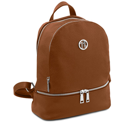 TL Bag - Mochila de piel suave