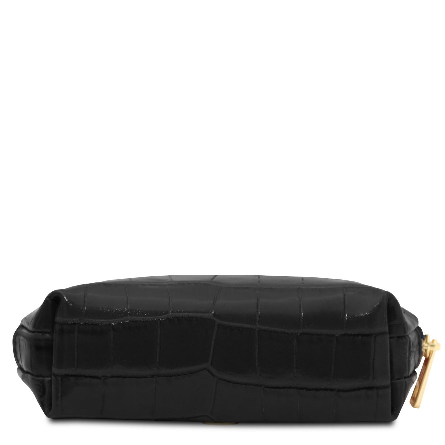 Vera - Croc print leather toiletry case | TL142514
